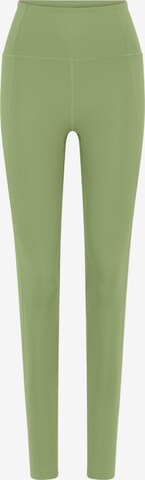 Girlfriend Collective Broek ' High-rise ' in Geel: voorkant