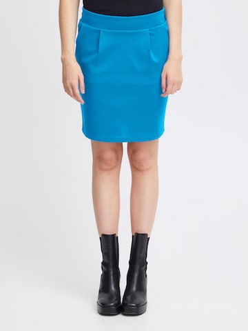 ICHI Skirt 'Kate' in Blue: front