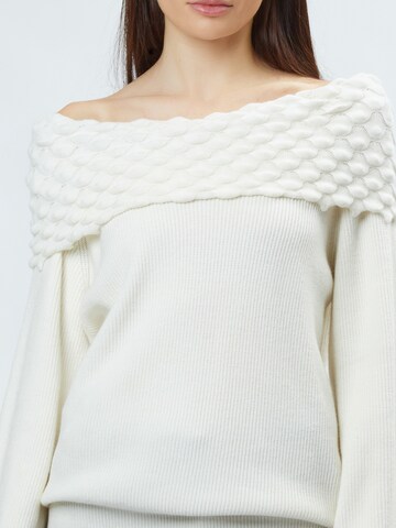 Pull-over 'Fancy' Influencer en blanc