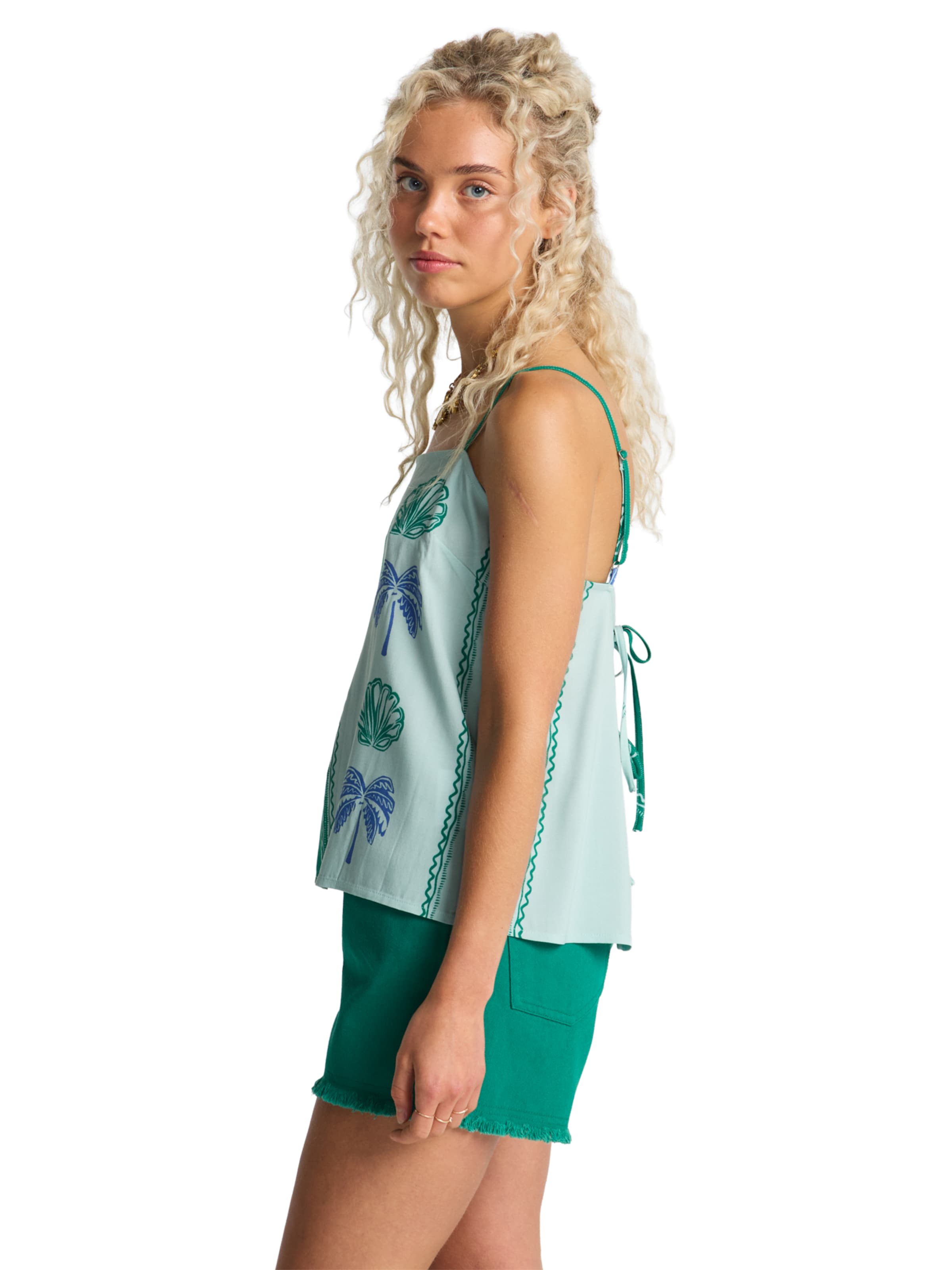 BILLABONG Top ' Vacay Dreams  ' in Green