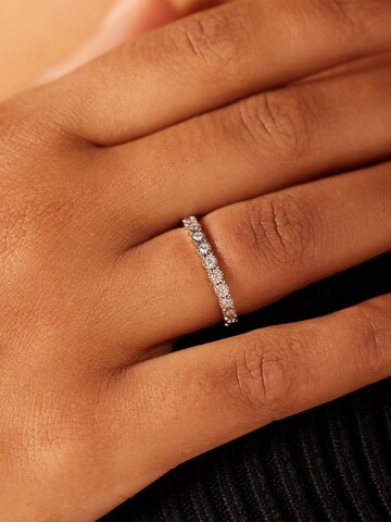 Lucardi Ring 'Chic' in Goud: voorkant