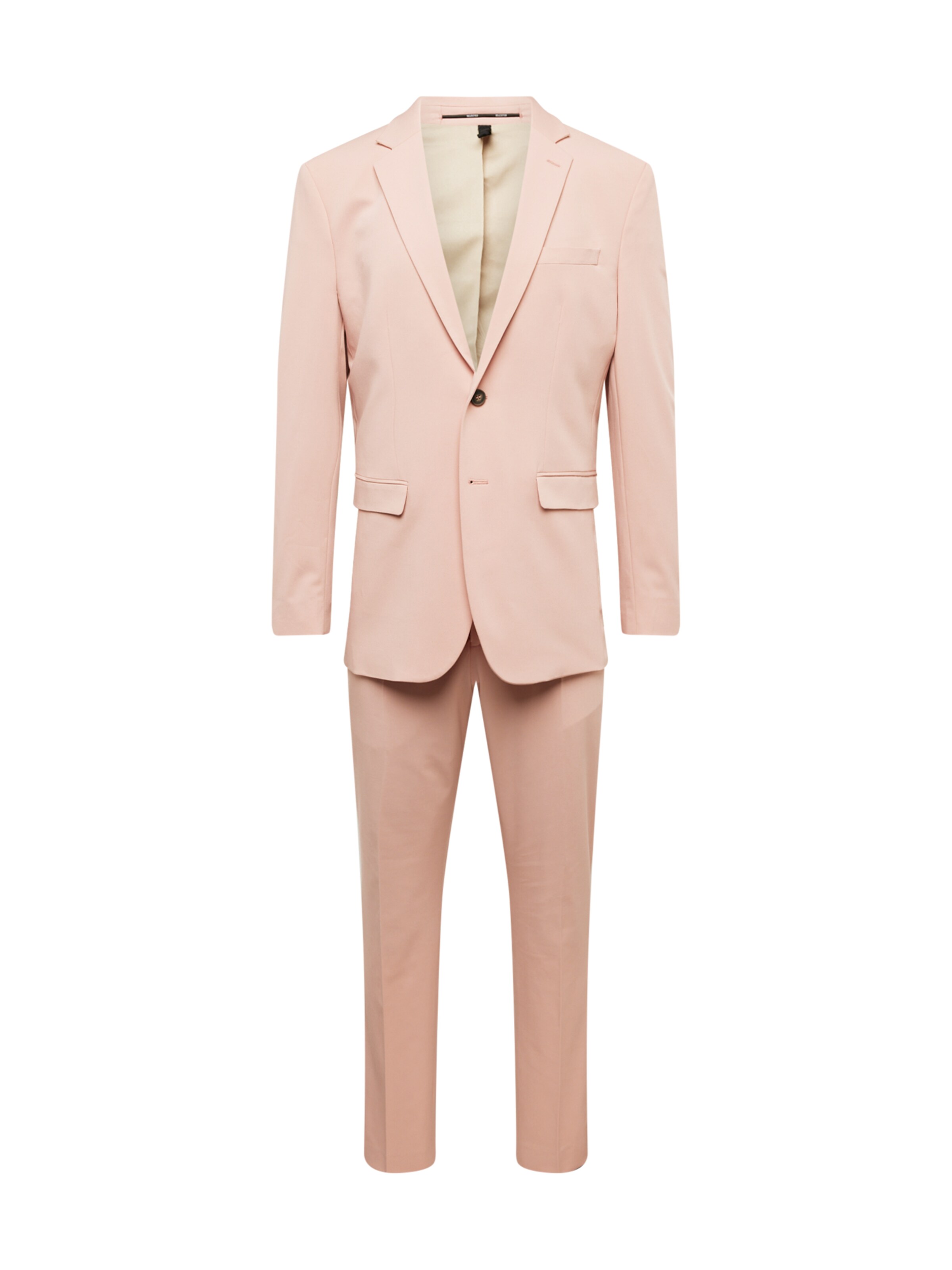 Slimfit Completo 'Liam' di SELECTED in rosa: frontale