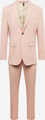 Costume 'Liam' SELECTED HOMME en rose : devant