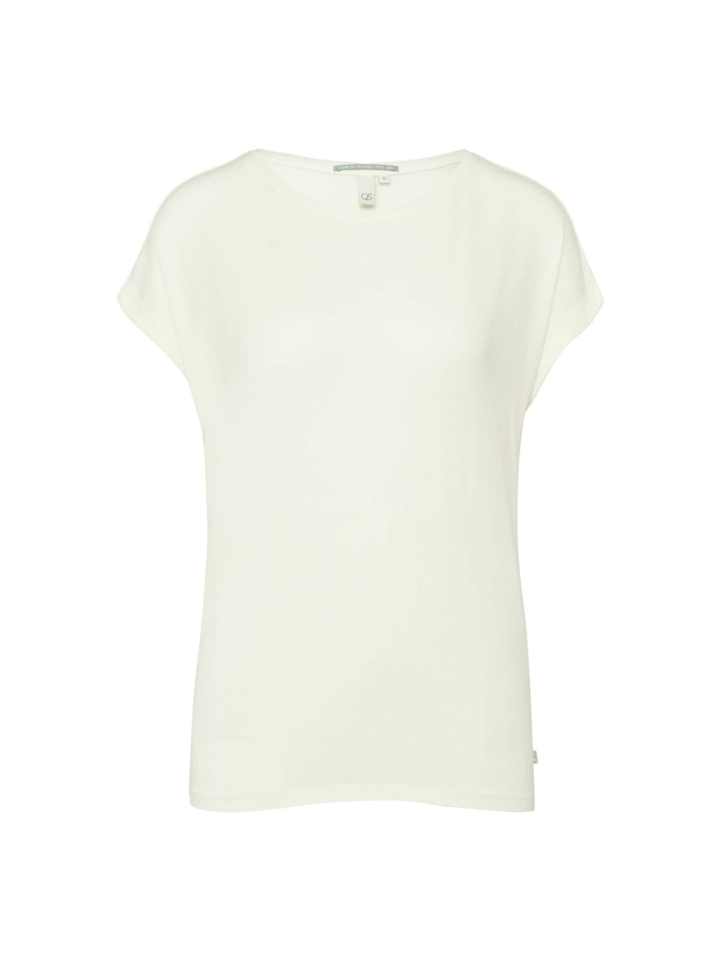 QS Shirt in Wit: voorkant