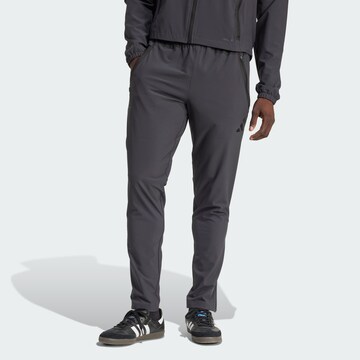Regular Pantalon de sport 'Arsenal Tiro 25 Competition' ADIDAS PERFORMANCE en gris : devant