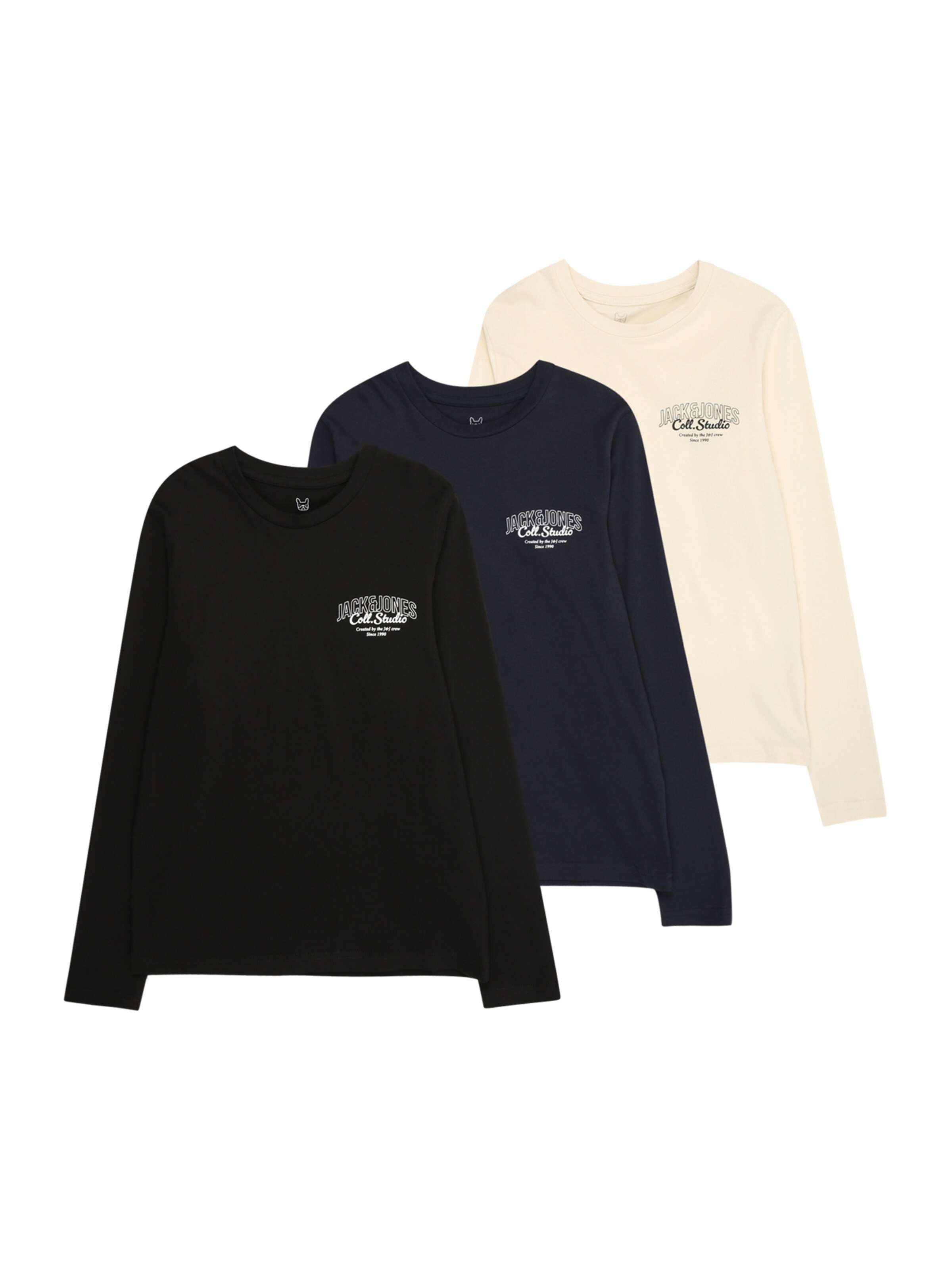 T-Shirt 'JJMAKOTO' Jack & Jones Junior en bleu : devant