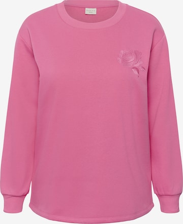 KAFFE CURVE Sweatshirt 'KCSus' in Roze: voorkant