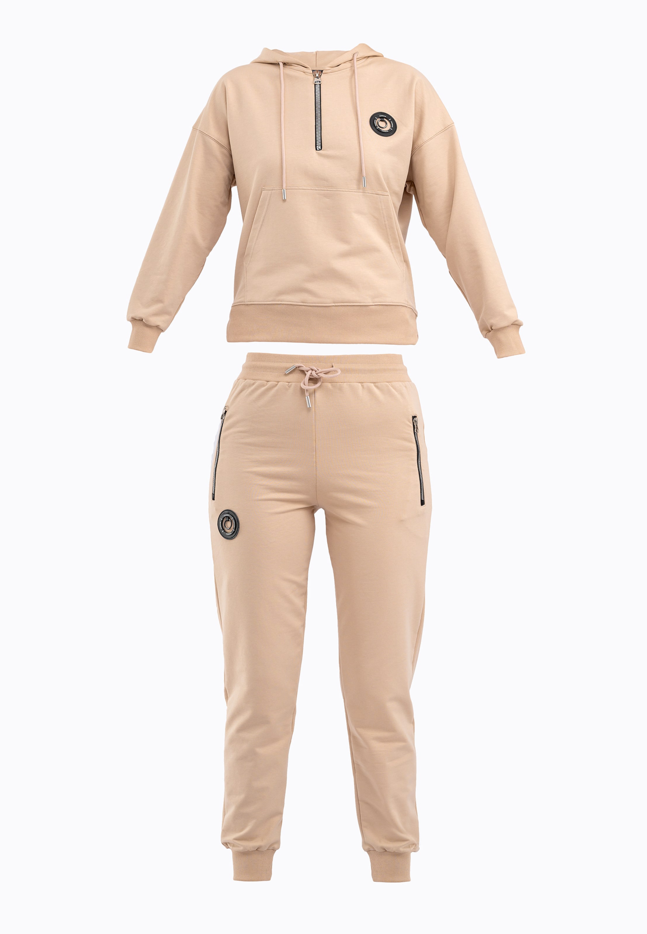 Tom Barron Jogginganzug in ecru, Produktansicht