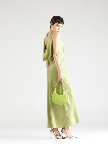 žalia Abercrombie & Fitch Vakarinė suknelė