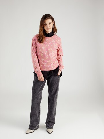 Ragwear Sweatshirt 'DARRIA' in Pink