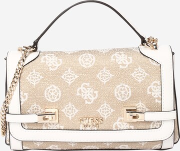 GUESS Umhängetasche 'LORALEE' in Beige: predná strana