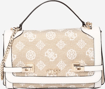 Sac à bandoulière 'LORALEE' GUESS en beige : devant