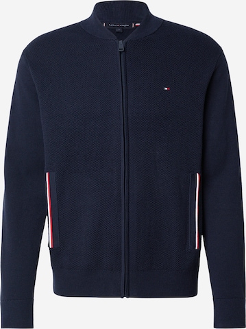 mėlyna TOMMY HILFIGER Kardiganas: priekis