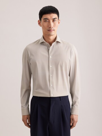 SEIDENSTICKER Regular fit Business shirt 'SMART PERFORMANCE' in Green
