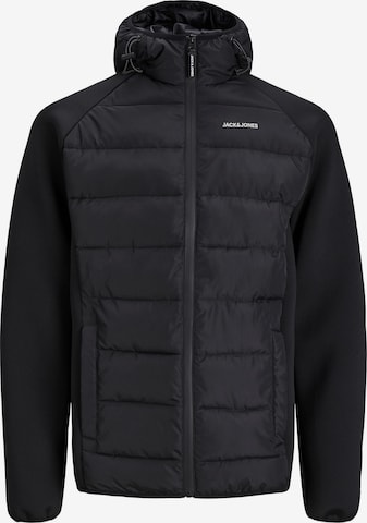 Geacă de primăvară-toamnă 'Dust' de la JACK & JONES pe negru: față