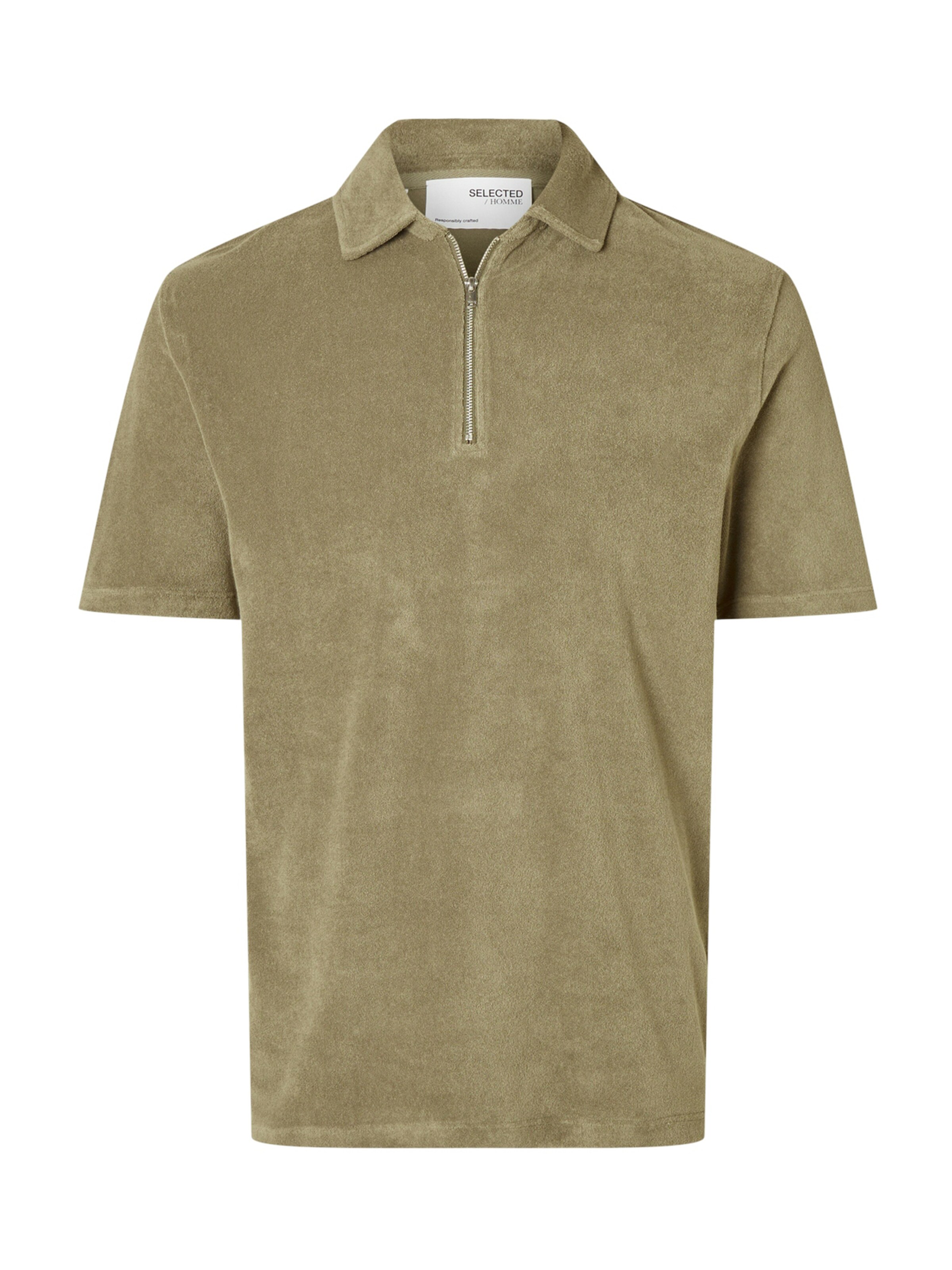 SELECTED Shirt in Grün: Vorderseite