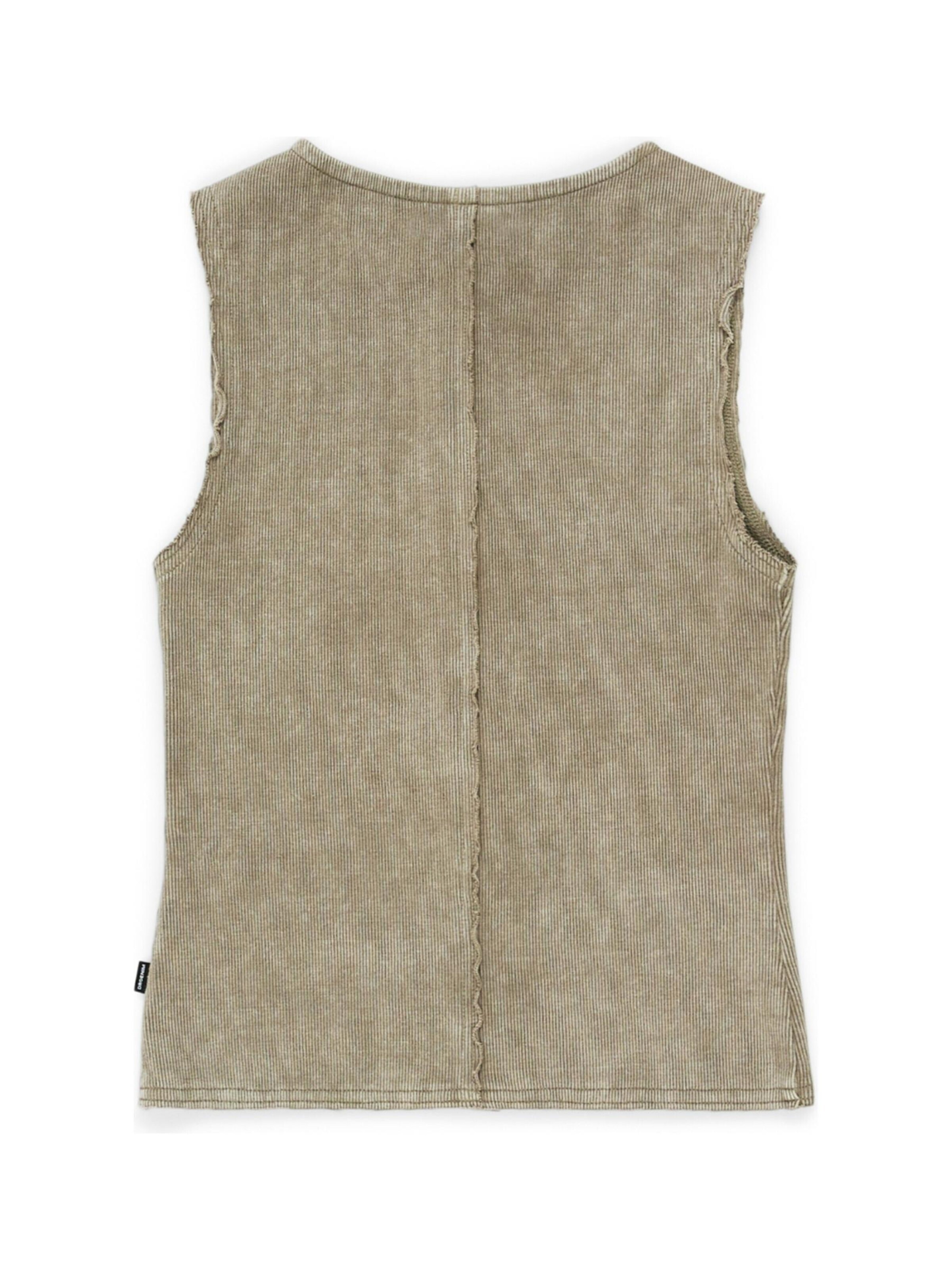 Dr. Denim Bodywarmer 'Lilja' in Beige