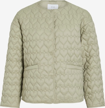 VILA Tussenjas in Beige: voorkant