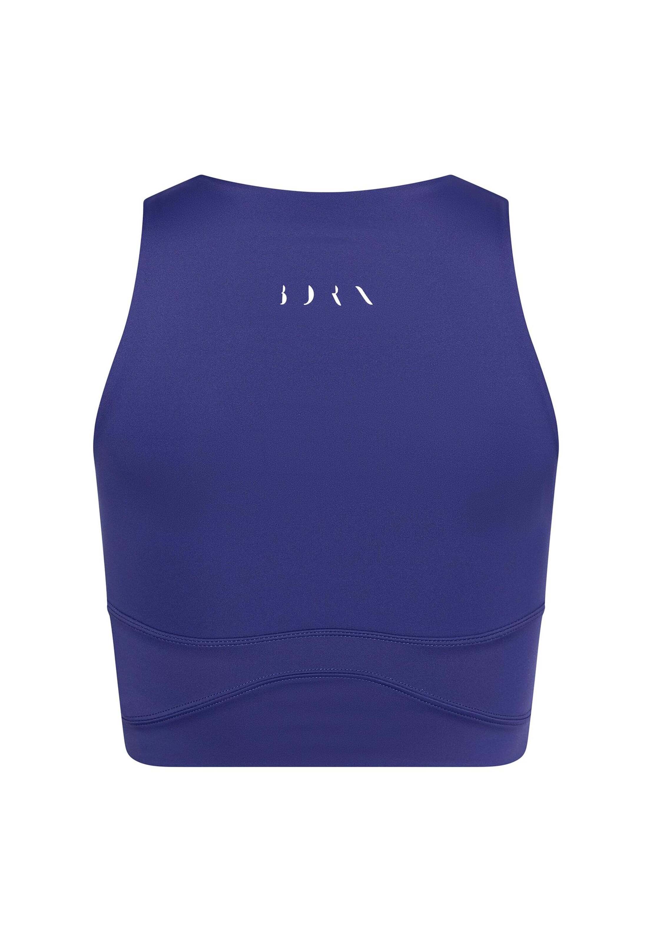 Born Living Yoga Bustier Sporttop 'Saori' in Blauw