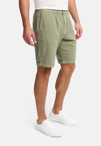 INDICODE JEANS Regular Chino trousers ' Tryto ' in Green