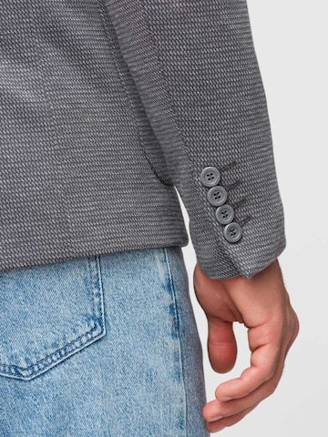 Ombre Regular Fit Sakko‌‌‌‌ in Grau