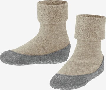FALKE Socks 'Cosyshoe Minis' in Beige: front
