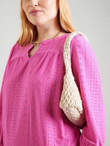 ONLY Carmakoma Blouse 'CARSANDRA' in Pink