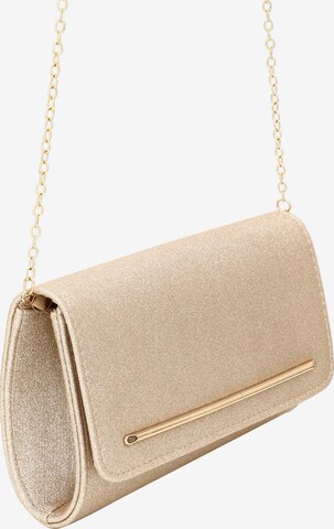 faina Clutch in Gold