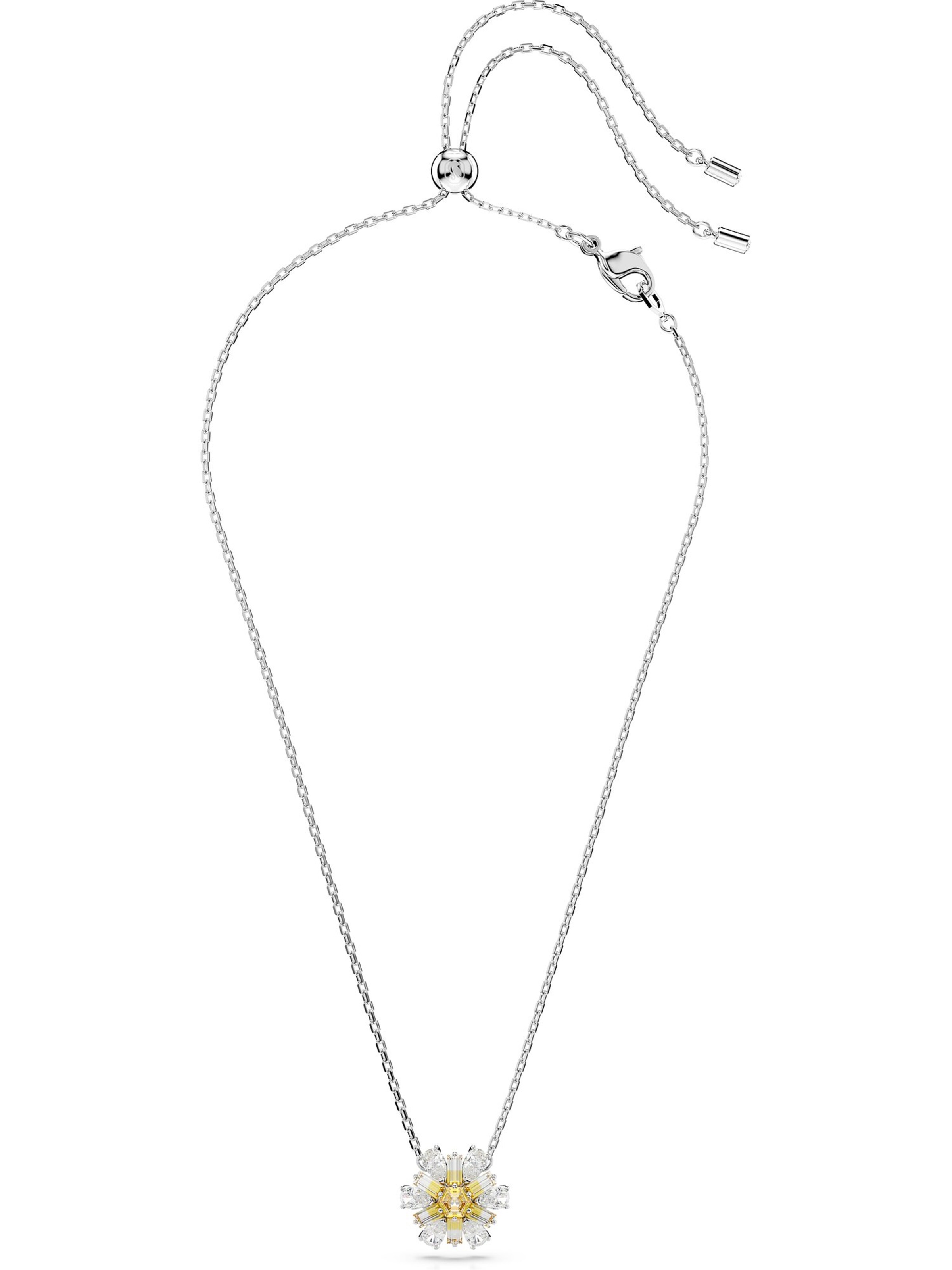 Swarovski Kette in Silber: Vorderseite