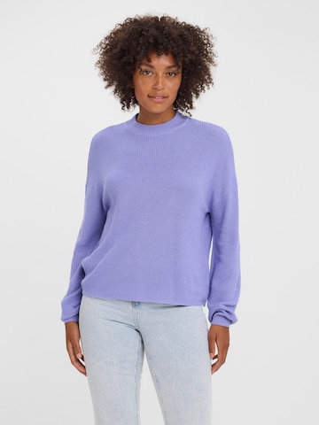 Pull-over 'LEXSUN' VERO MODA en violet : devant