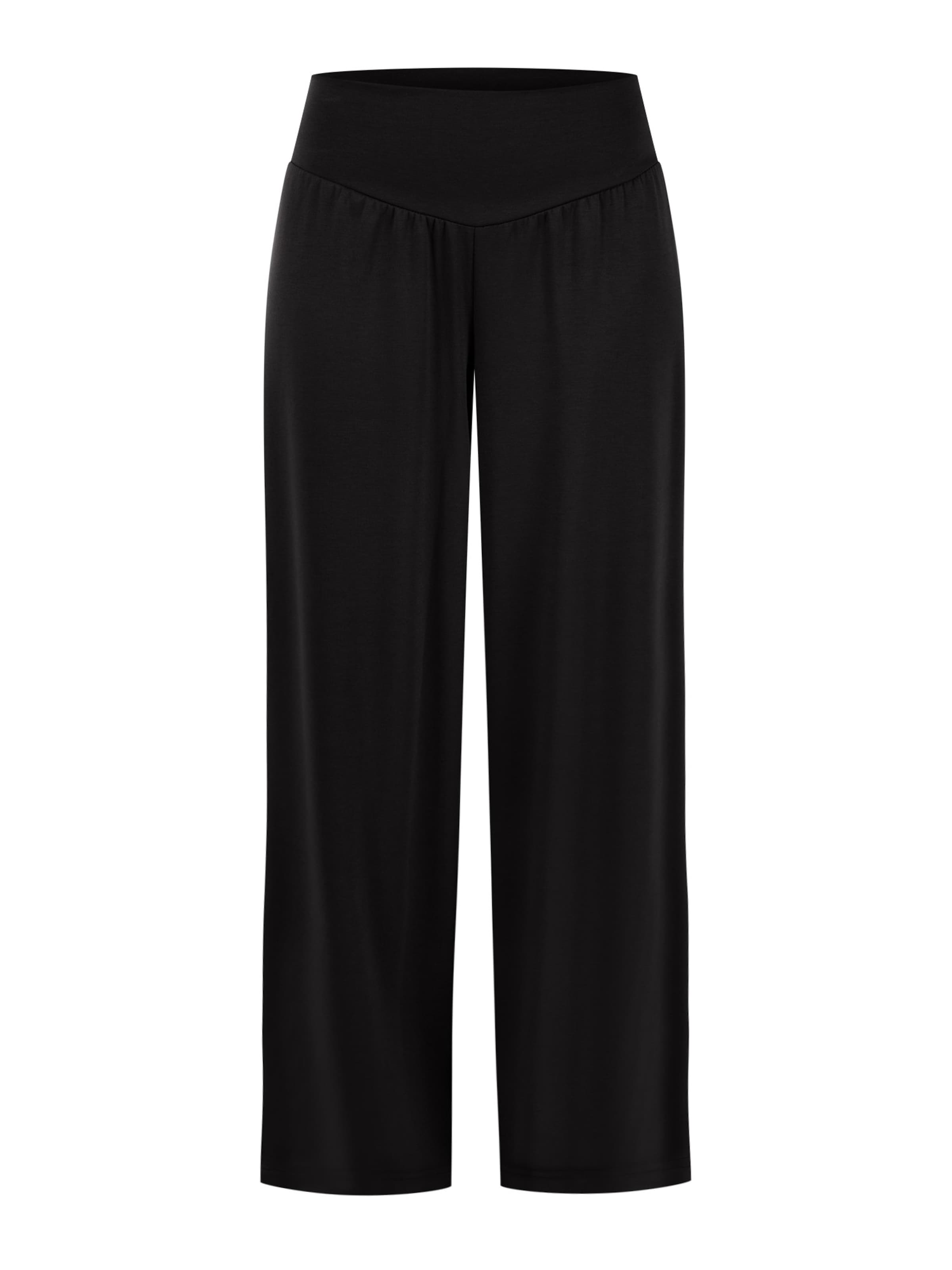 Pantalon ' Jorina ' Smilodox en noir : devant