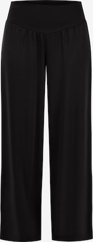 Pantalon ' Jorina ' Smilodox en noir : devant
