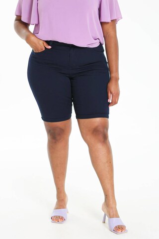 Paprika Pants in Blue: front