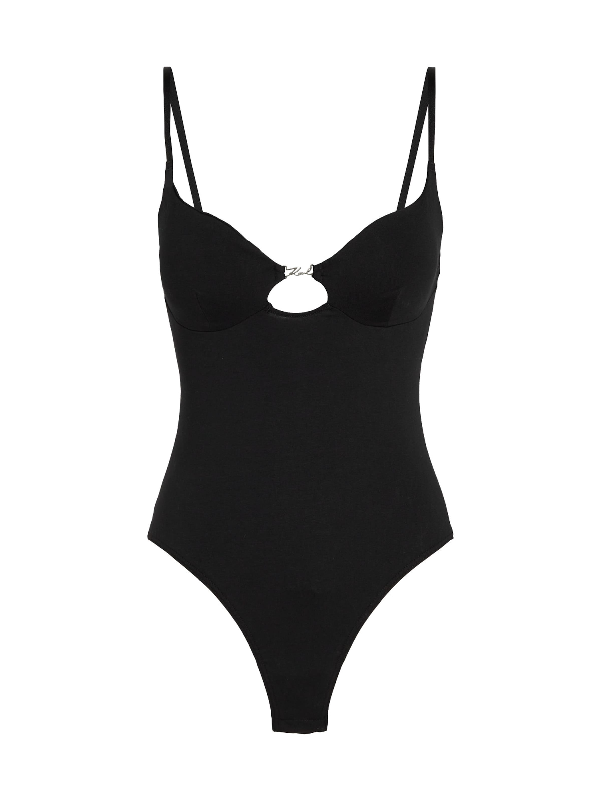 Karl Lagerfeld Κορμάκι σε μαύρο: μπροστά