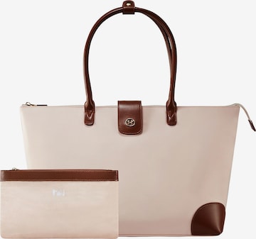 Borsa a mano 'Eva' di Victoria Hyde in beige: frontale