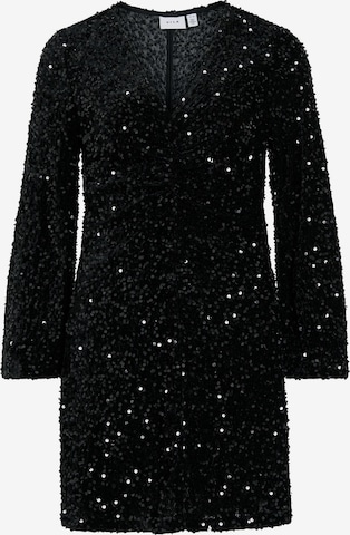VILA - Vestido de gala en negro: frente