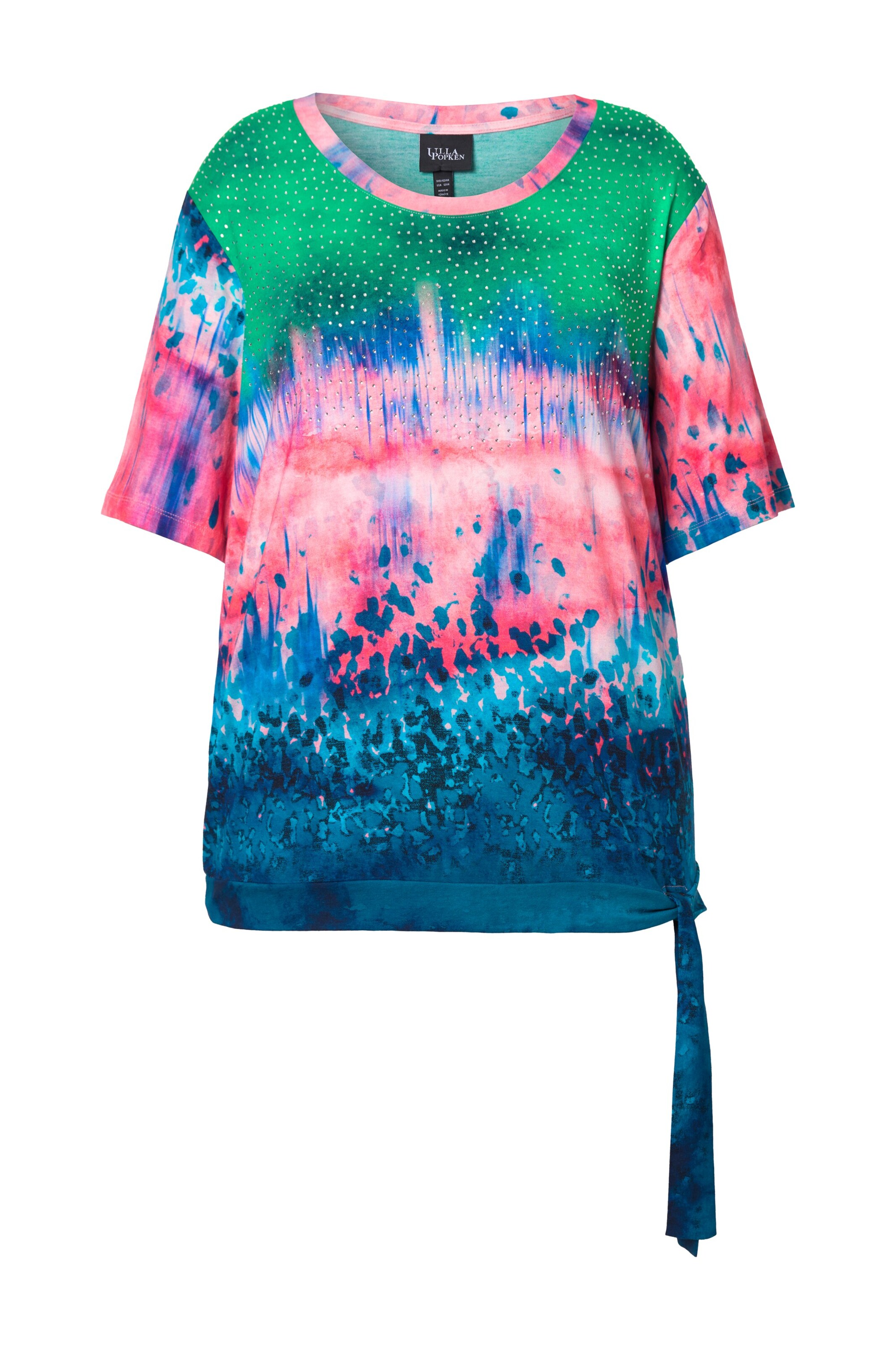 Ulla Popken Shirt in Gemengde kleuren: voorkant