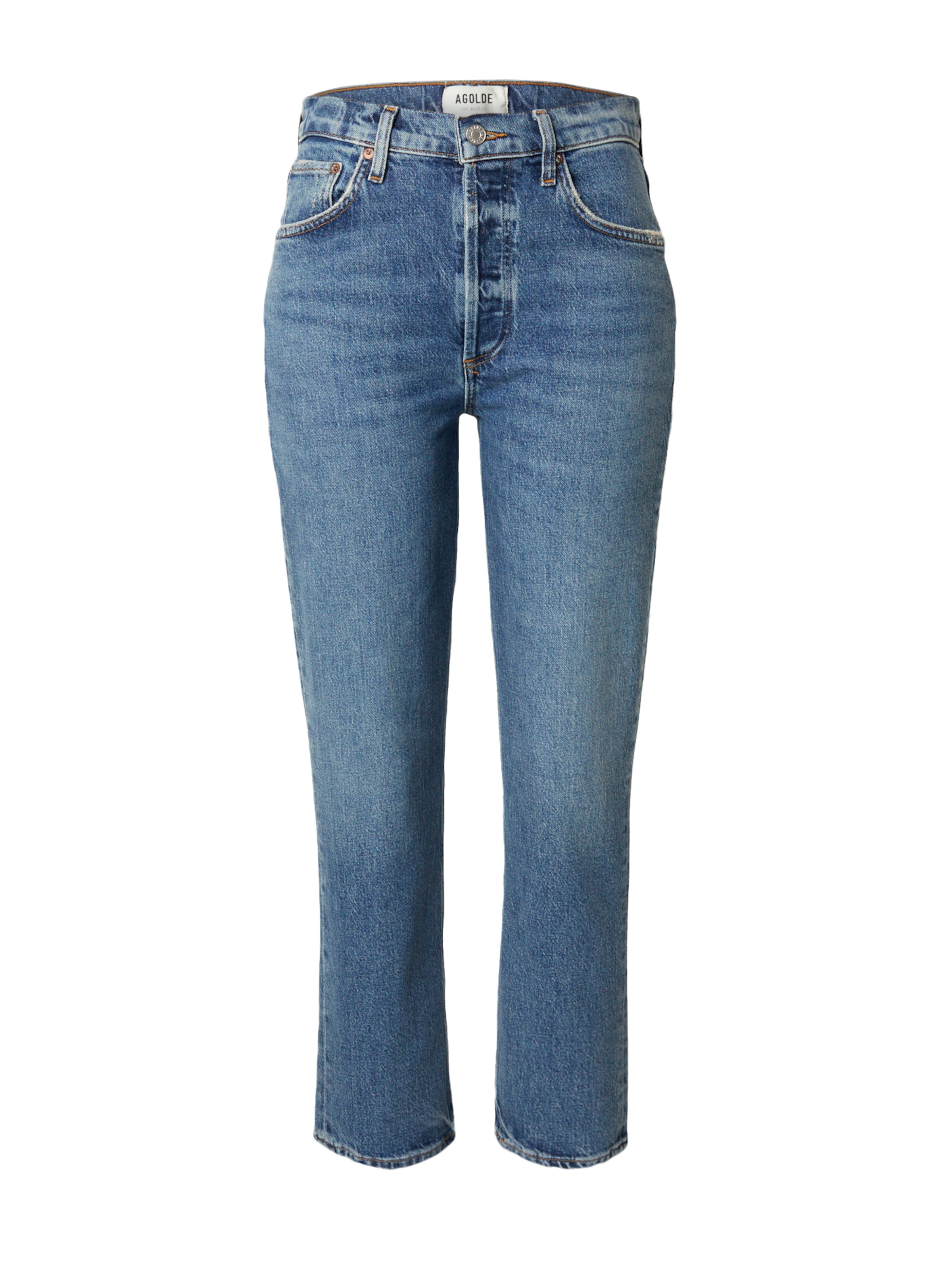 regular Jeans 'Riley' di AGOLDE in blu: frontale
