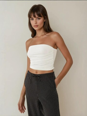Hiccup Top | bela barva