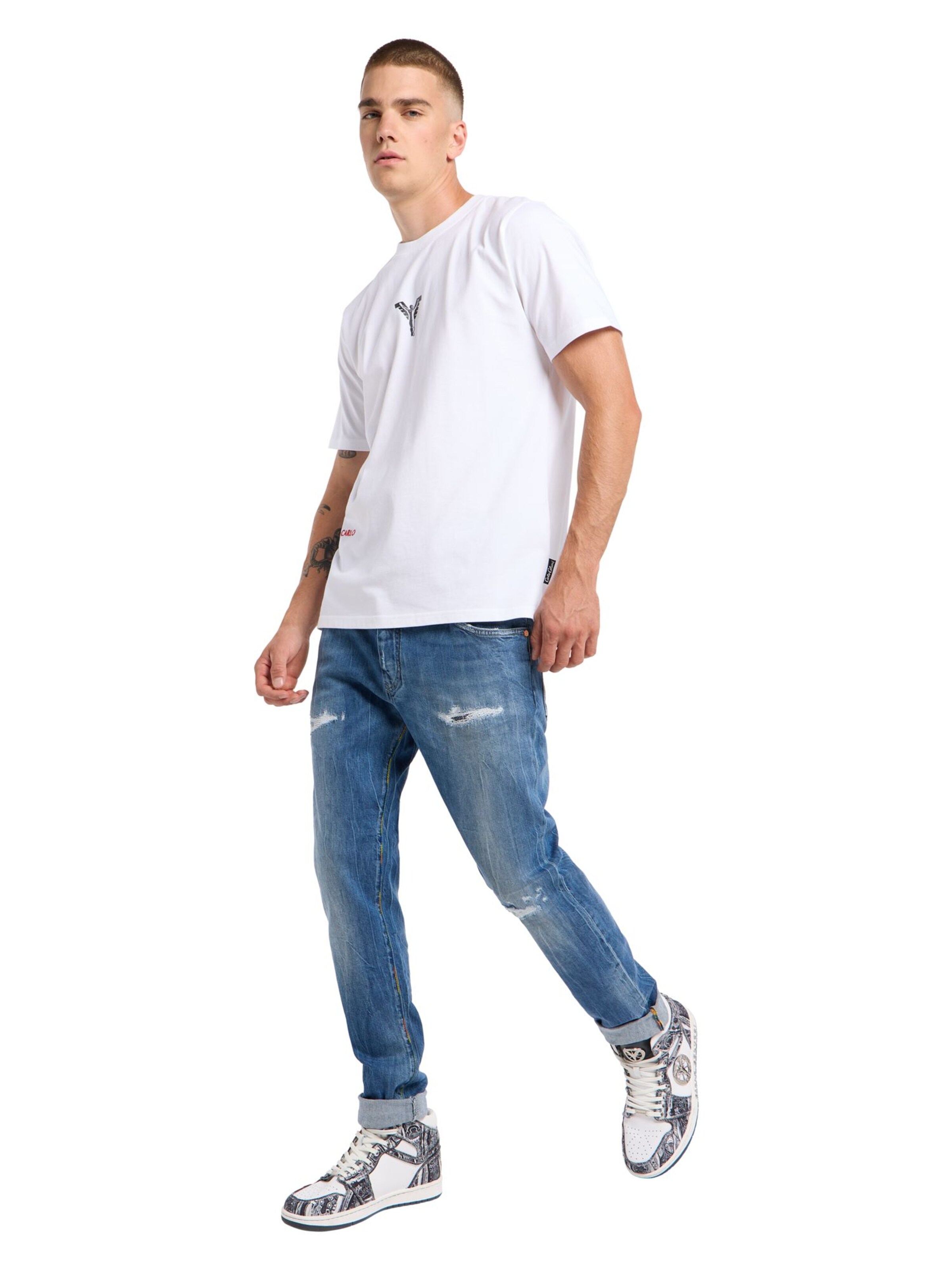 Carlo Colucci Shirt 'Faes ' in White