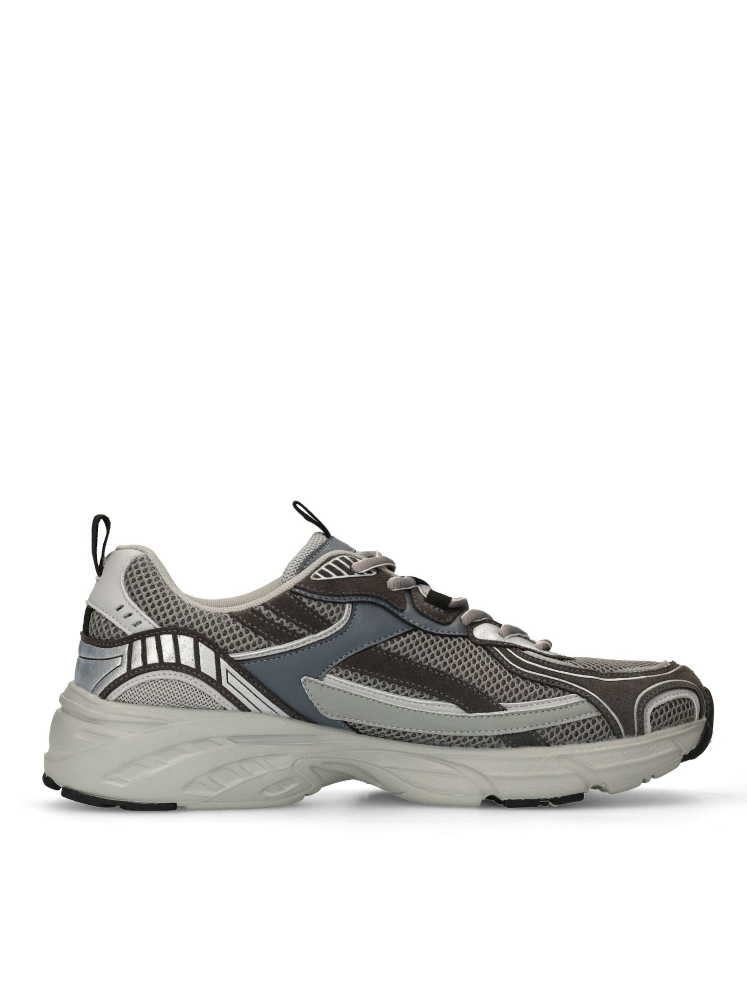 Baskets basses MANFIELD en gris
