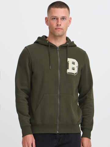 BLEND Sweat jacket ' BHBadel ' in Green
