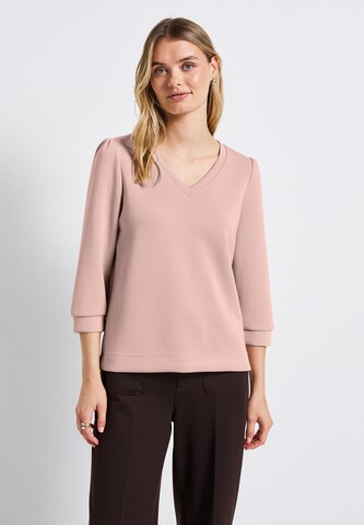 STREET ONE Shirt in Pink: front