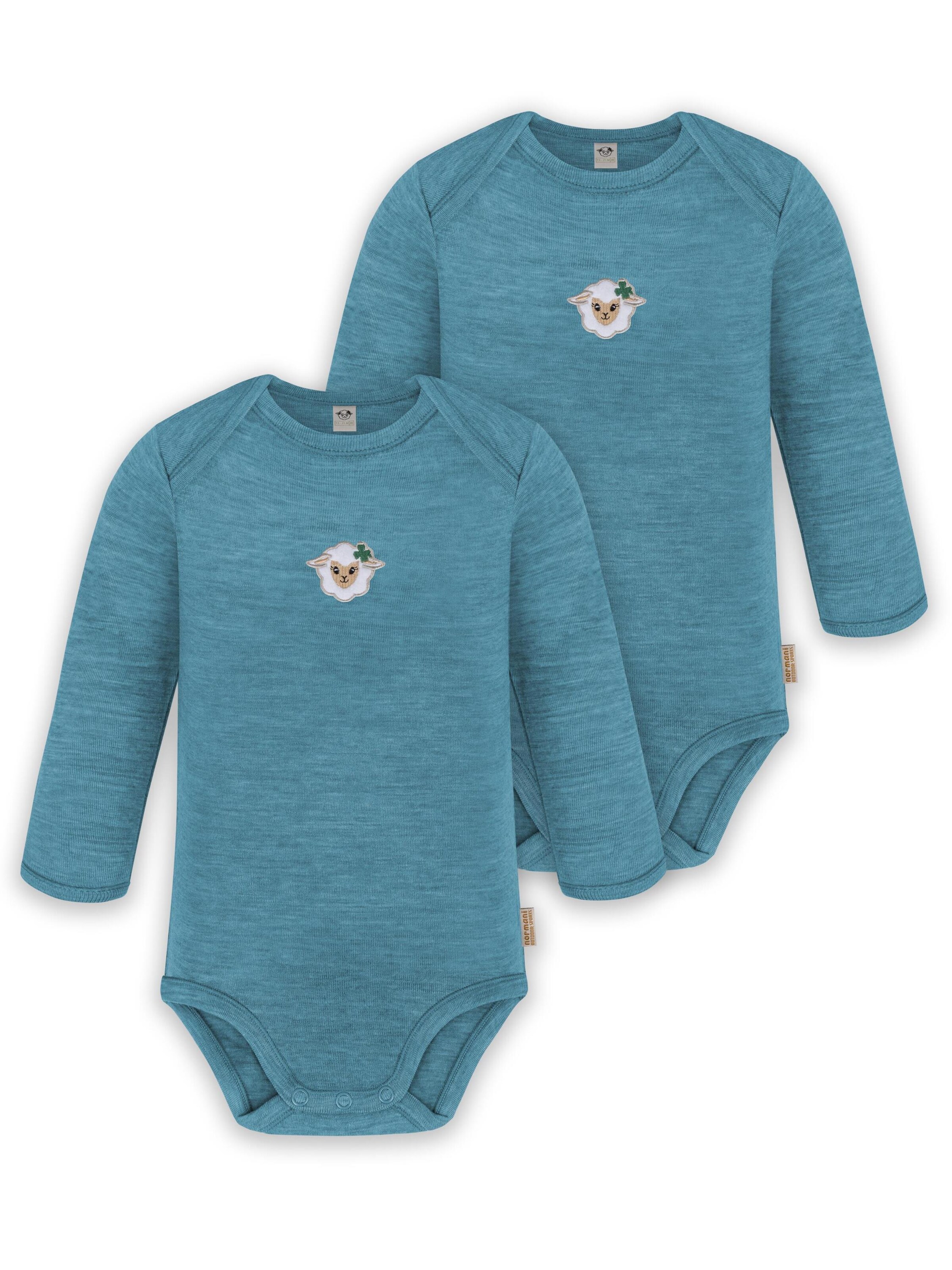 Barboteuse / body 'Auckland' normani en bleu : devant