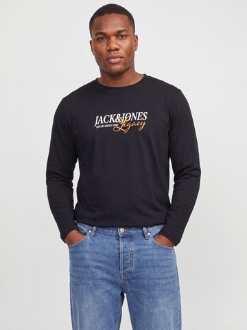 Jack & Jones Plus - Camisa 'JJJADE' em preto: frente