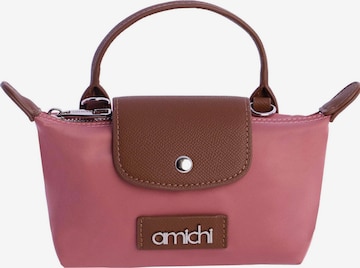 Amichi - Bolso de mano en naranja: frente