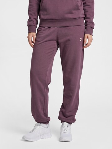 Hummel Tapered Hose 'Pulse' in Lila: Vorderseite