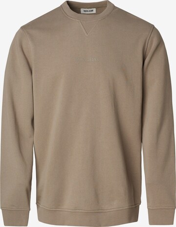 Salsa Jeans Sweatshirt in Brown: front