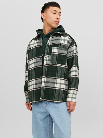 JACK & JONES Comfort fit Overhemd 'Zac' in Groen