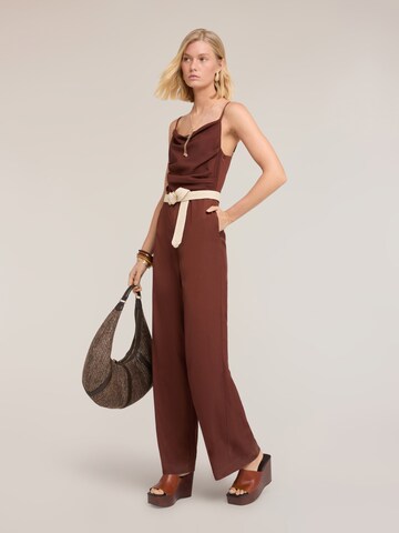 MOTIVI - Jumpsuit en marrón